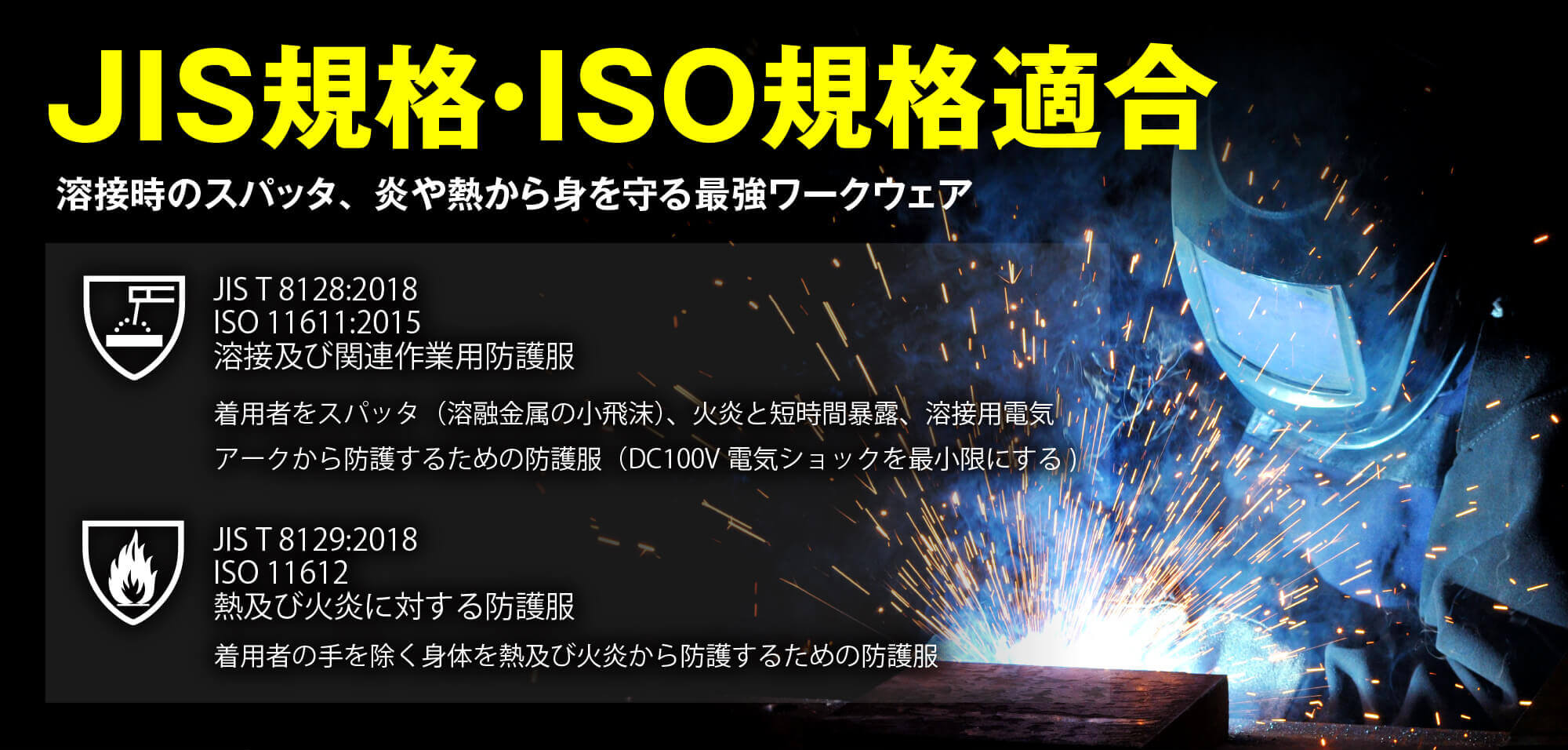 JIS規格・ISO規格適合